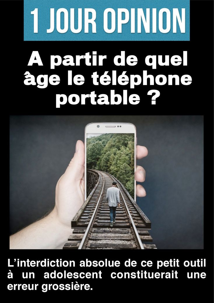 A partir de quel âge le téléphone portable ?
