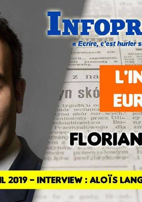 Interview exclusive avec Florian Philippot, Président des patriotes