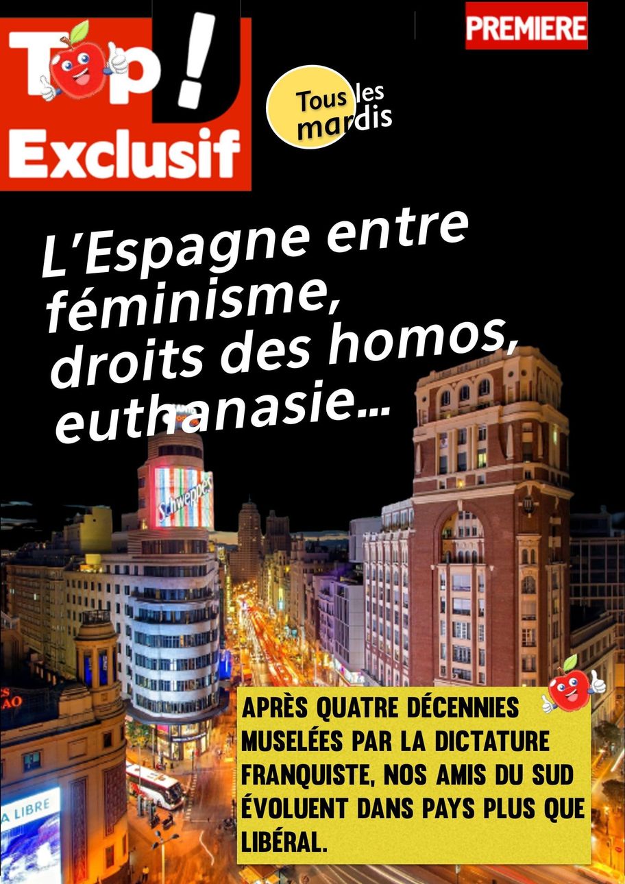 L’Espagne entre féminisme, droits des homos, euthanasie