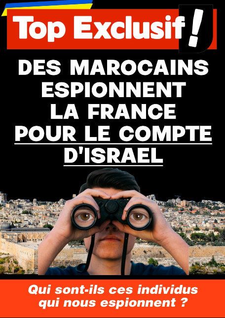 Image : des Marocains espionnent la France pour le compte d'Israël
