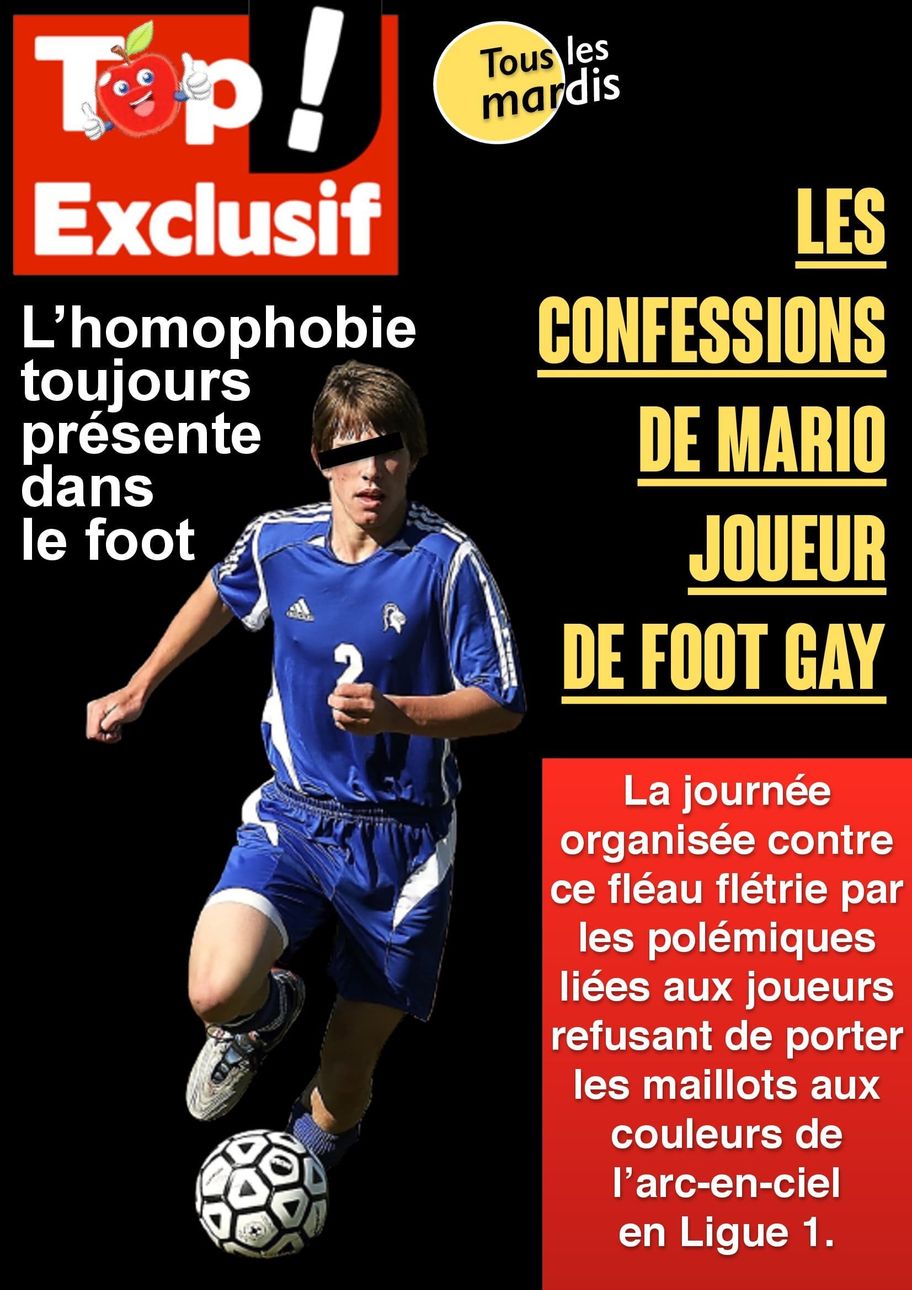 Les confessions de Mario, joueur de foot gay