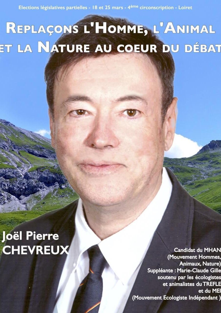 élections législatives - Joël Pierre Chevreux MHAN