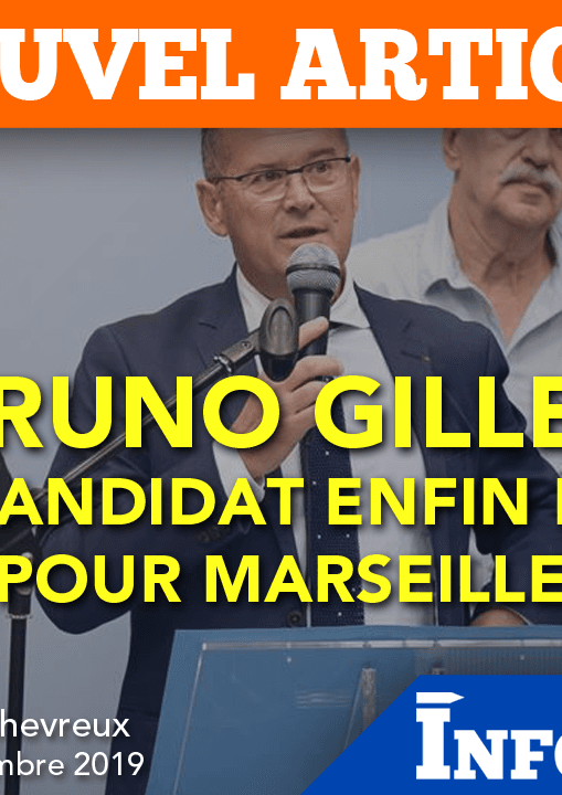 Bruno Gilles : un candidat enfin libre pour Marseille